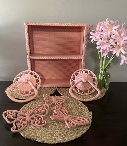Homco pink rattan - pink,