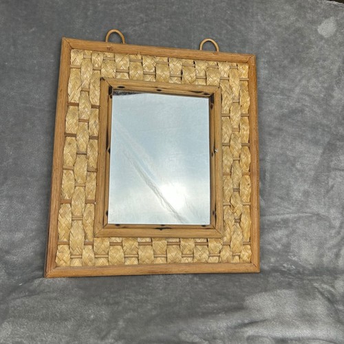 Vintage boho woven wicker - vintage,