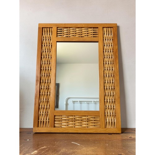 Vintage rattan wall - wall,
