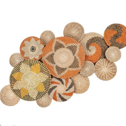 Set woven seagrass - of,