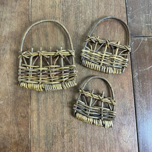 Set decorative 2d wicker - set,